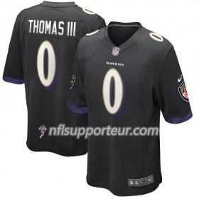 Maillot Homme Baltimore Ravens Earl Thomas 0 Nike Noir